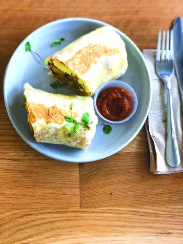 Jumpstart busy school mornings with make-ahead breakfast burritos